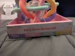 Roll & Rattle Sensory Ball by Play with Color
