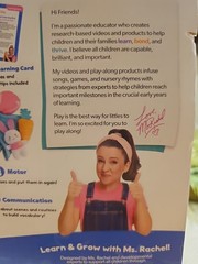 NEW MS. RACHEL “WHATS’s IN THE BOX?” Soft Learning Toy Early Development 3M+