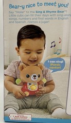 Vtech Bear Sing & Rhyme Bear Bilingual Buddy Sing-Along Songs, Numbers 2024 New