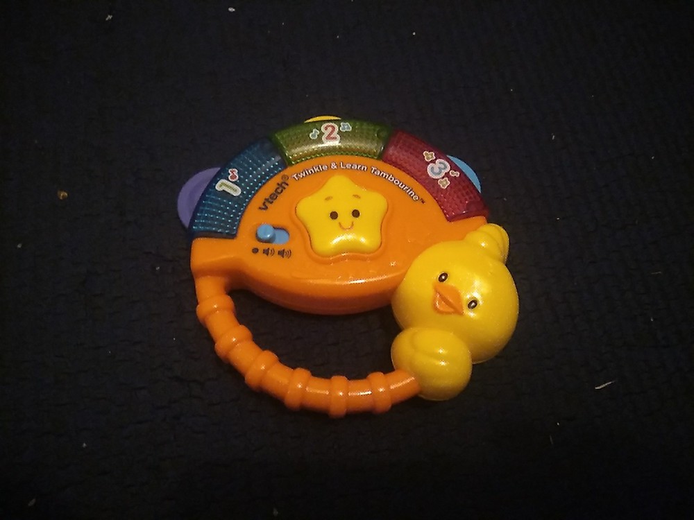 VTech Twinkle & Learn Tambourine – Musical Toy for Babies and Toddlers NEW