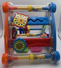 4-Infant Toys-Doll Rattle,Baby Faces Book,Rattle Ball,Infantino- See Description