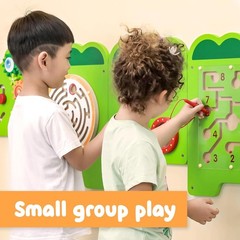 Crocodile Activity Wall Panels – Ages 18m+ – Montessori Sensory Toy – 8 Activ…