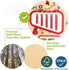 Monläurd Wooden Tree Activity Center Montessori Sensory