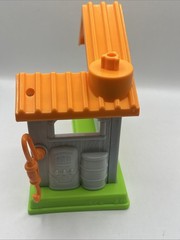 Little People Hard At Work Chicken Coop Farm Animals Dog Corn Garden Lot of 7