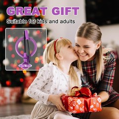 Skip Ball for Kids, Portable Foldable Colorful Flash Wheel Swing Ball Sports …