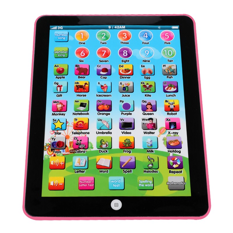 Early Learning Toys Phone Tablet for Toddlers Age 2+ Kids Educational Baby LED