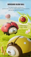 Ladybug Floating Ball Children Puzzle Toy Baby Early Education Focus Training