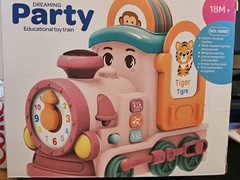 Baby Musical Train Toys for Toddlers | 24-in-1 Crawling Toys w/ Sounds Blue NEW