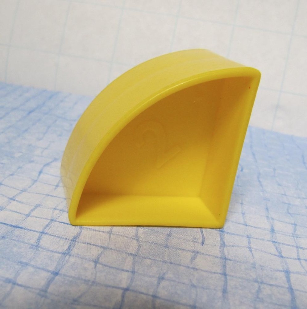 Tupperware TUPPERTOYS Shape O Ball Sorter Toy Replace Yellow #2 Quarter CIRCLE