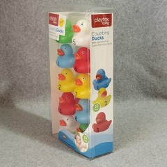 Playtex Baby Counting Ducks 10 Pack Bath Toy Learning Educational Numbers New
