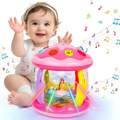 M SANMERSEN Baby Girl Toys 12 Months – Babies Ocean Rotating Projector Light up