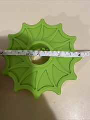 Fat Brain Toys – SpinAgain 4” Spinning Stacker Toy Replacement Part Green/yellow