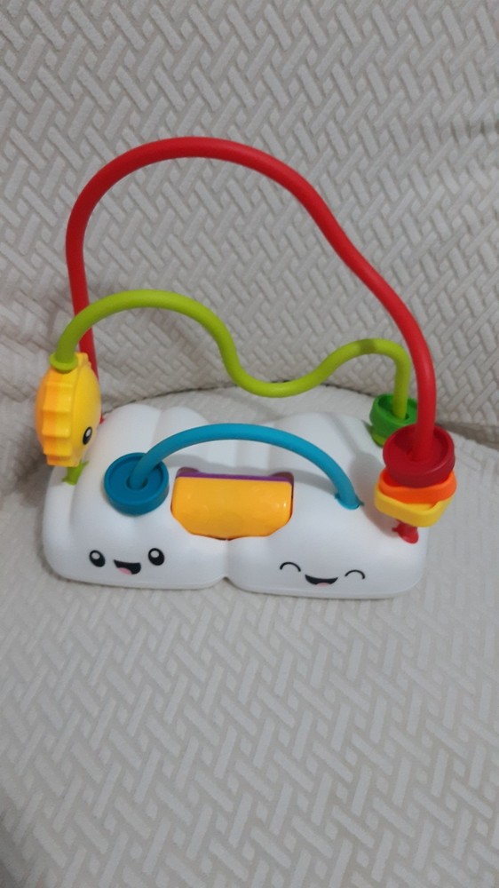 Cloud Shape Activity Toy Multicolor Bead Maze Motor Skills Hand-Eye Coordination