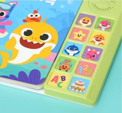 Pinkfong Baby Shark Family Sound Book 10 Korean Song For Baby Kids FreeshipTrack