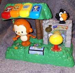 VTech Learn & Dance Interactive Zoo Baby Musical Toy Monkey EUC Tested Working