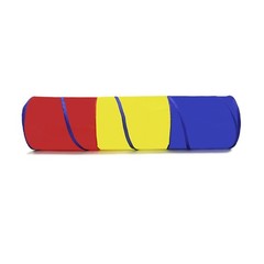Kids Play Tunnel Folding Polyester Cloth Baby Crawling Training Equipment F SOCT
