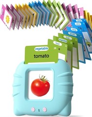224-Word Talking Flash Cards for Toddlers – Montessori Language Learning Toy