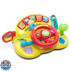 VTech Turn and Learn Driver (Frustration Free Packaging), Yellow