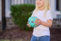 Crocodile Creek Playground Ball – Durable Rubber Ball for Kids Ages 3 and up – B