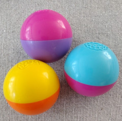Fat Brain Toys Roll Again Tower Toy 3 REPLACEMENT DUAL COLOR BALLS-BALLS ONLY