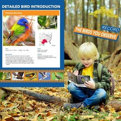 Educational Kids Binoculars Set with Bird Watching Manual – Fun for Ages 4-8