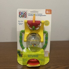 BABY TOY World Of Eric Carle Spin Me! 0+ Hungry Caterpillar & Ladybug NEW Fun