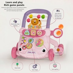 Baby Walker Sit and Stand Push Learning Toys E#