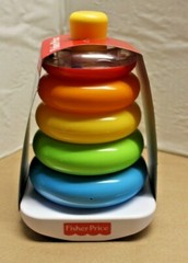 Fisher-Price Rock – A – Stack Educational Learning Toys Age 6 Months and Up New