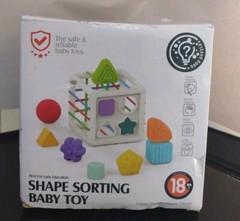 Baby Toddler Educational Shape Sorting Toy By Likee, Early Education 18m + NEW!