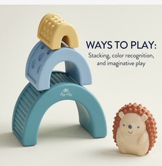 Itzy Ritzy – ITZY Blocks 10 SENSORY BLOCKS – 0M+ – NEW IN BOX