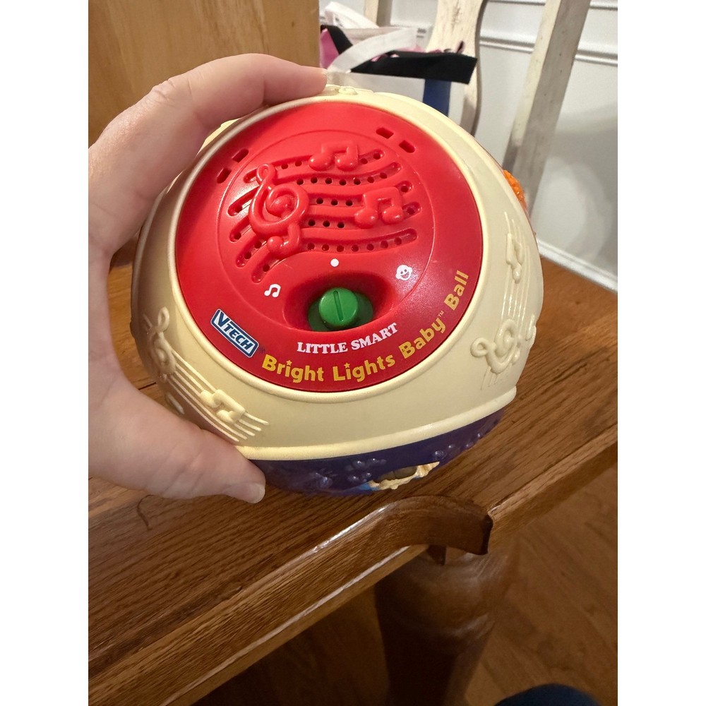VTech Little Smart Bright Lights Baby Ball Musical Interactive Toy