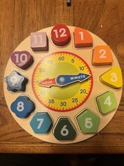 Avenor Clock Learning for Kids – Teaching Time Montessori Toys for Toddlers