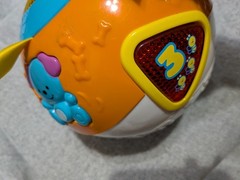 VTech Move & Crawl Ball Baby Toy Ball, Animals Theme, Multicolor, 6-36M