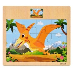 Wooden Jigsaw Puzzles for Kids Age 2 3 4 5 Toddler Puzzles Toys, Preschool Set 6