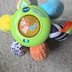 VTech See-Touch-Hear Sloth Ball Musical Sensory Motor Skills Toy, Multicolor