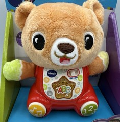 Vtech Bear Sing & Rhyme Bear Bilingual Buddy Sing-Along Songs, Numbers 2024 New