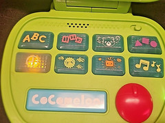 Cocomelon Learn & Sing Laptop Kids Lights Sounds Animal Numbers Toy (T109)