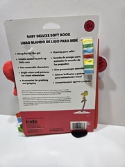 Kids Preferred Peanuts Christmas Baby Deluxe Soft Book 0+ Multicolor