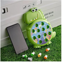 Dinosaur Fishing Learning Toy Interactive Activity Kids Hand-Eye Coordination