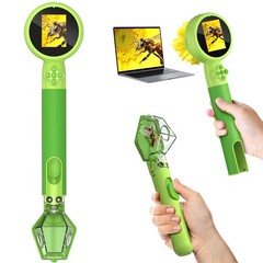 Microscope for 7.4 x 12.6 x 1.7 inches, Bug Catcher & Kits Green