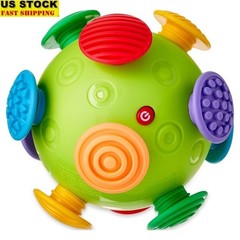 Colorful Bouncy Sensory Play Ball Toy Infants Toddlers Interactive Fun 12M New