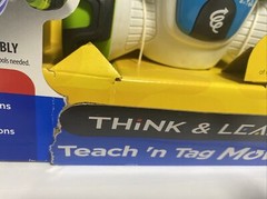 Fisher-Price Think & Learn Teach ‘n Tag Movi/Damaged Box/Read