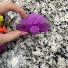 Colorful Caterpillar & turtle Novelty Toy Soft Spiky Texture Ball Squish