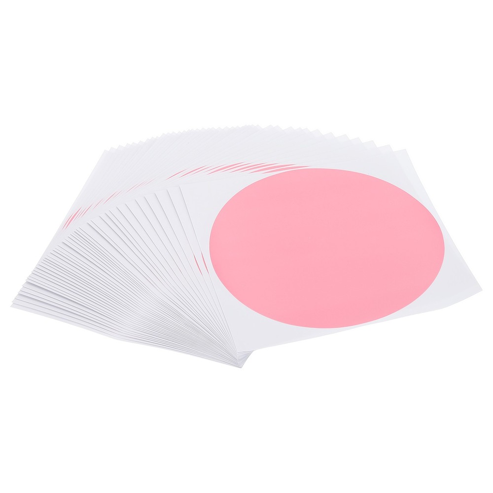 6″ Floor Stickers Classroom Decor, 42 Pcs Self Adhesive Dots Markers, Pink