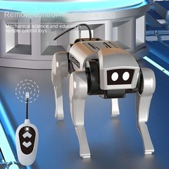 Remote Control Robot Dog DIY Assembly Science Educational Toy Gift for Boy Girls