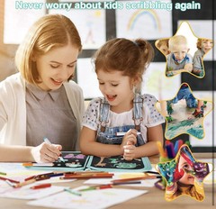 ZOO Seafoam Green Erasable Doodle Book Set – Reusable .Ships In 24 Hrs.30b