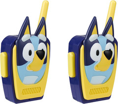 Ekids Bluey Toy Walkie Talkies for Kids, Static Free Extended Range Indoor and O