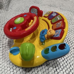 VTech Turn & Learn Driver Steering Wheel Activity Toy Lights Multicolor 6-36M