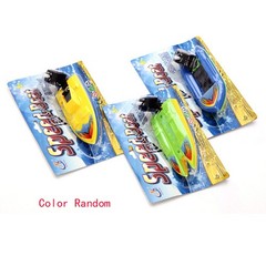 Summer Outdoor Pool Ship Toy Wind Up Swimming Motorboat Boat Toy For Children..X