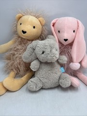 Lot Mixed Soft Sweet Plush Stuffed Animals Wild Republic Gund Aurora KellyToy